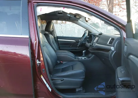 2016 Toyota Highlander Xle V6 из США, поврежденный, VIN 5TDJKRFH3GS301224